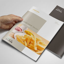 爱味客食品画册设计